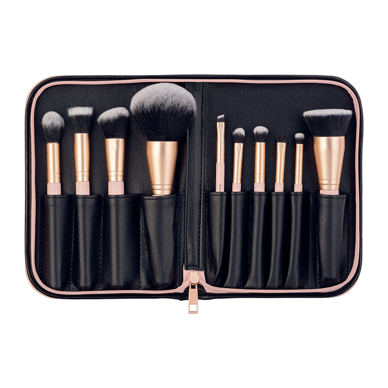 10 BRUSH SET FACE & EYES