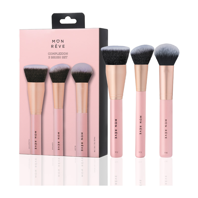 COMPLEXION 3 BRUSH SET