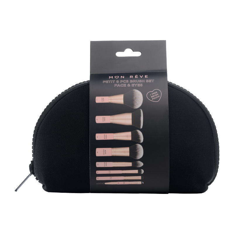 LES PETITS 8 PCS BRUSH SET FACE & EYES