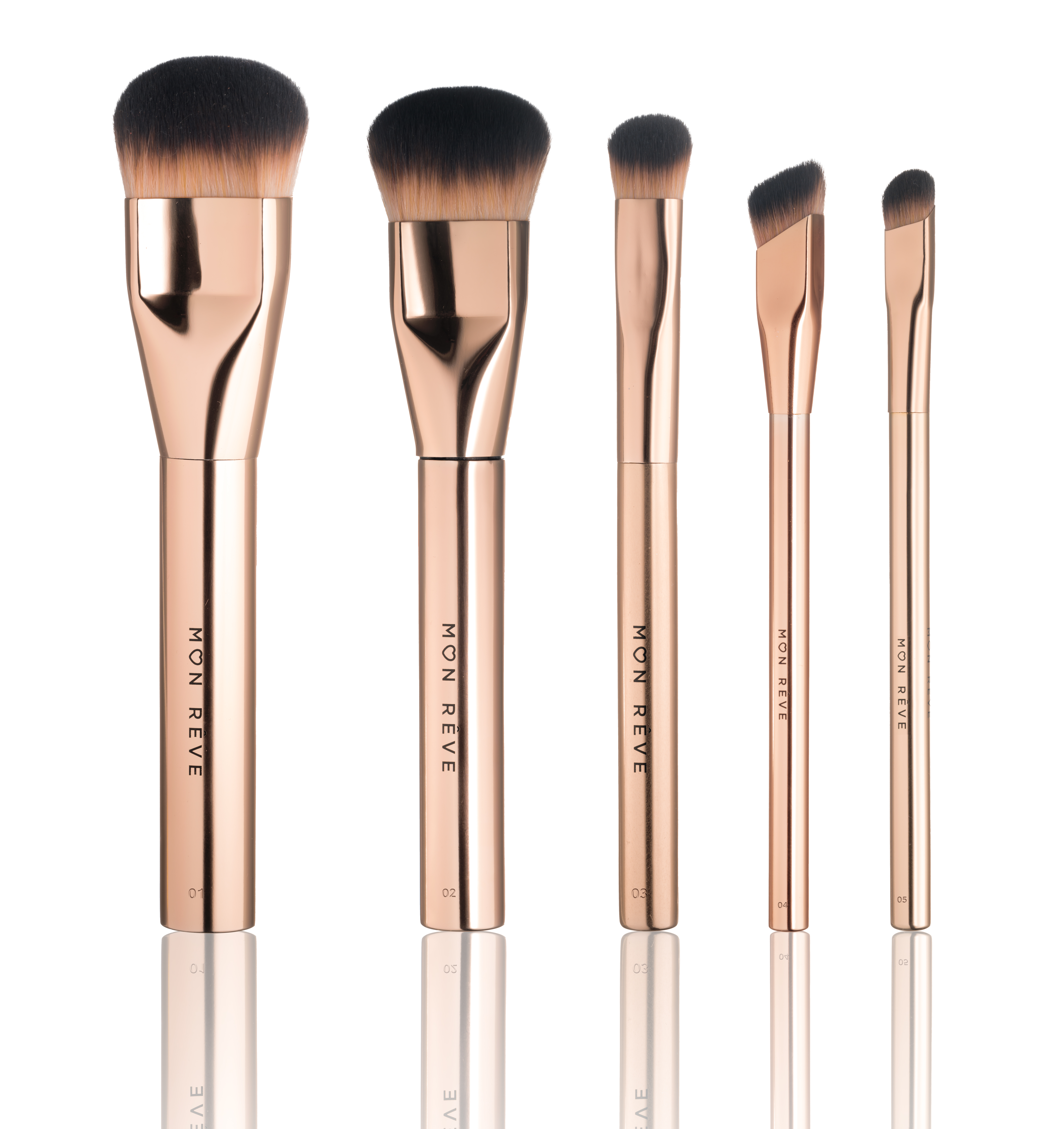 The Ritzy Collection 5 PCS BRUSH SET
