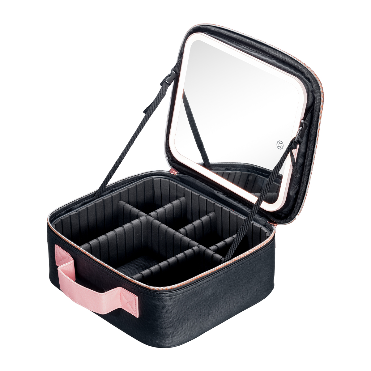 BEAUTY CASE WITH MIRROR