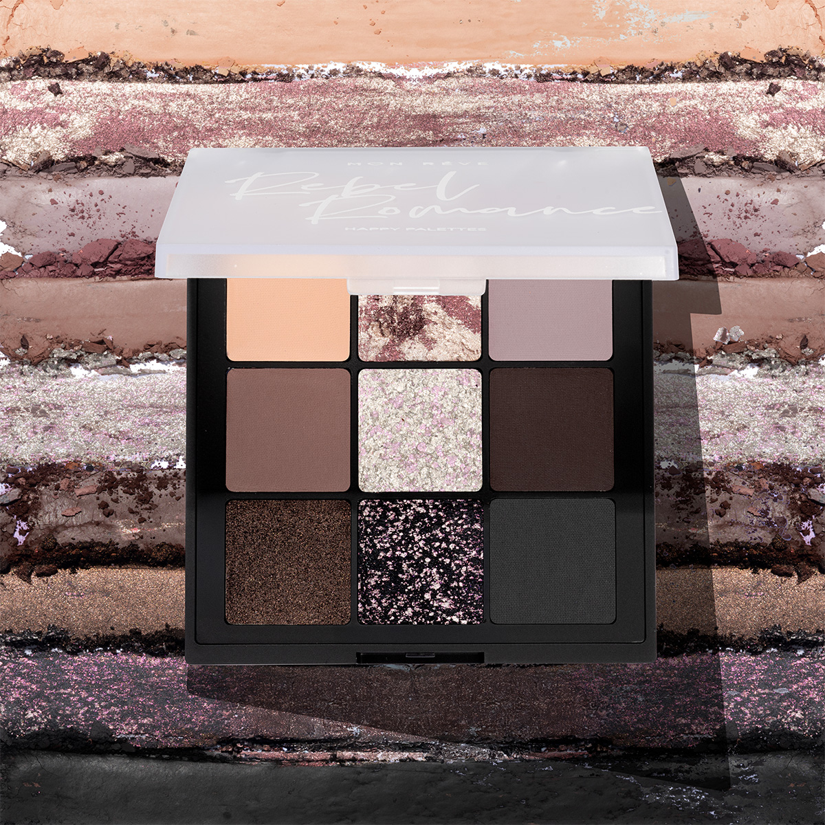 10 REBEL ROMANCE HAPPY PALETTES