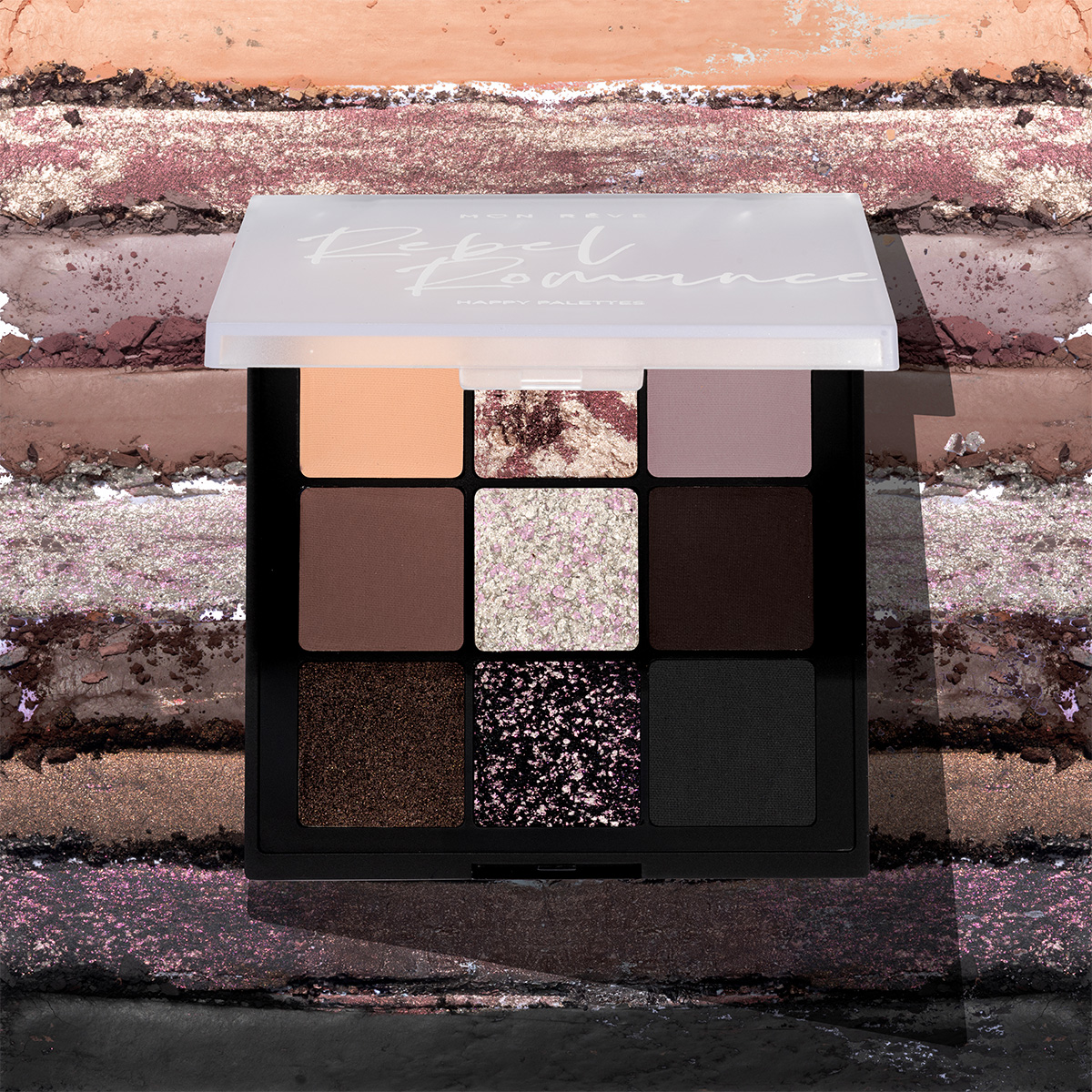 10 REBEL ROMANCE HAPPY PALETTES